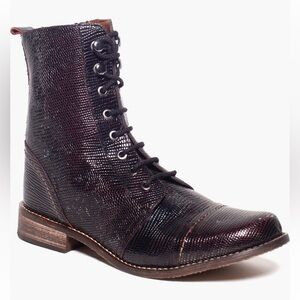 Unity in Diversity Liberty organic leather combat boot